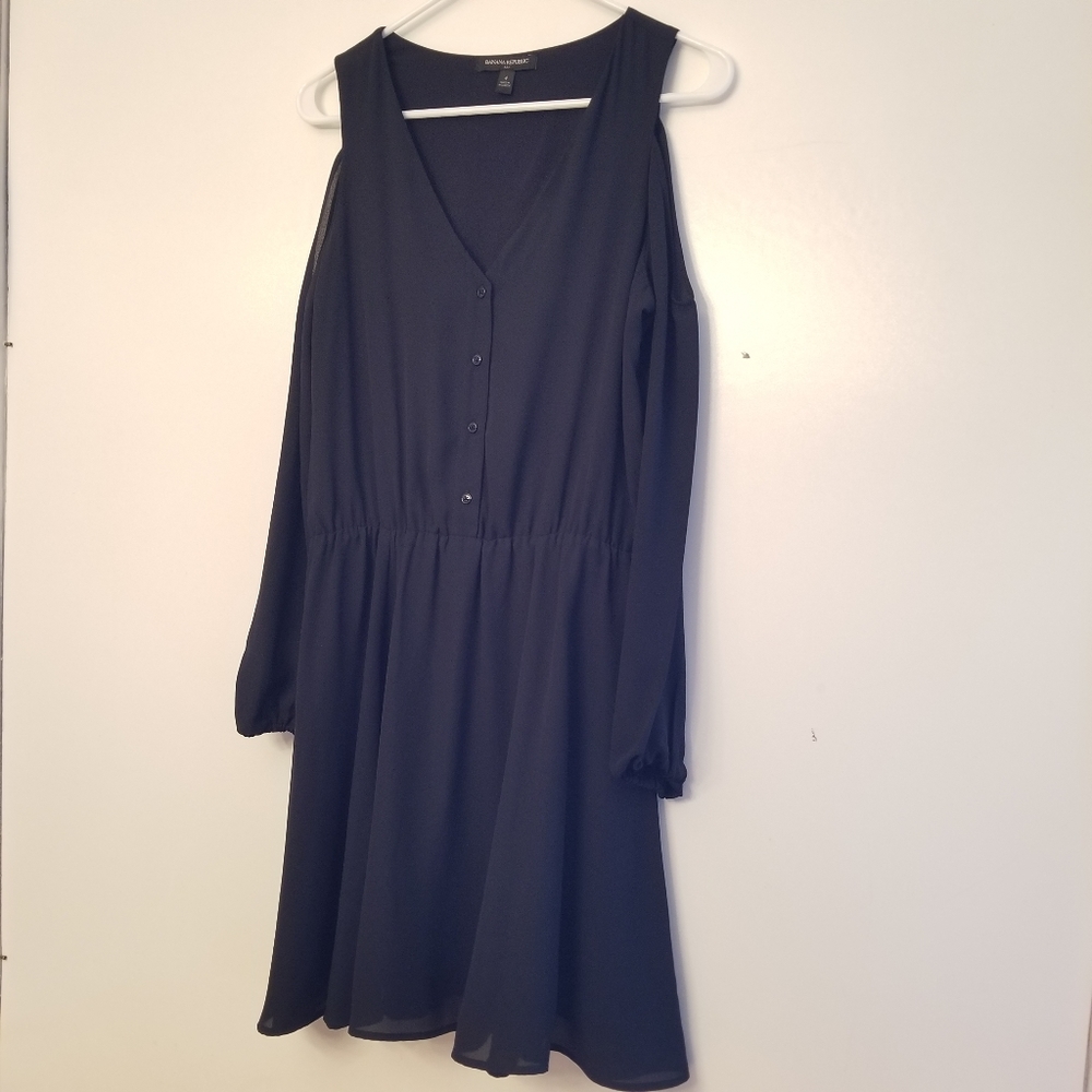 Banana Republic Dress Size 4 Black